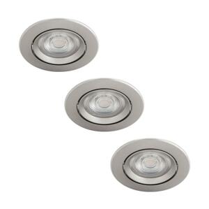 Philips Philips - SADA 3x LED Stmievateľné podhľadové svietidlo DIVE 3xLED/5W/230V 2700K