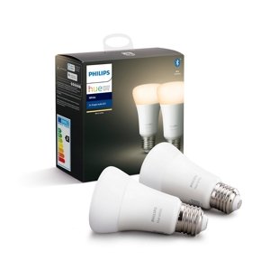 Philips SADA 2x LED Stmievateľná žiarovka Philips Hue WHITE E27/9W/230V 2700K