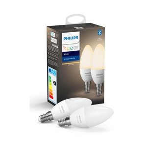 Philips SADA 2x LED Stmievateľná žiarovka Philips Hue WHITE E14/5,5W/230V 2700K