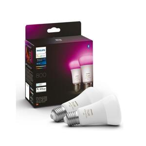 Philips SADA 2x LED Stmievateľná žiarovka Philips Hue WACA A60 E27/6,5W/230V 2000-6500K