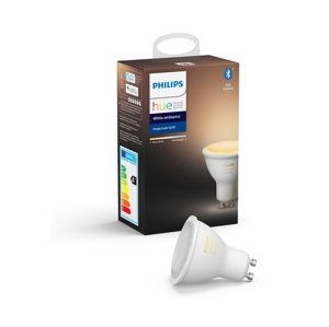 Philips LED Stmievateľná žiarovka Philips Hue WHITE AMBIANCE 1xGU10/4,3W/230V 2200-6500K