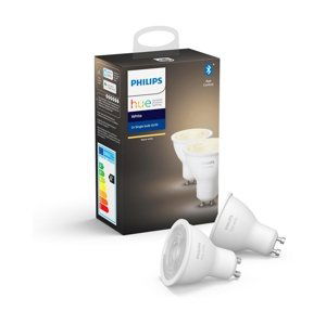 Philips Hue White žiarovky GU10 5.2W 400lm 2-set 2700K Bluetooth 871869962931100