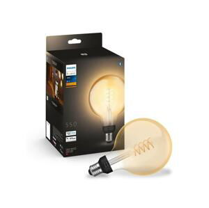 Philips LED Stmievateľná žiarovka Philips Hue WHITE FILAMENT G125 E27/7W/230V 2100K