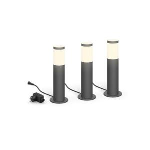 Philips Philips - SADA 3x LED Vonkajšia lampa UTRECHT GARDENLINK LED/24W/230V 2700K IP44