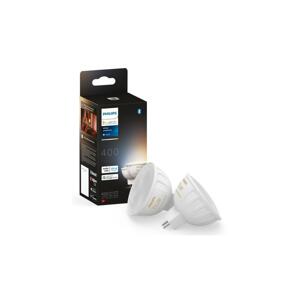 Philips SADA 2x LED Stmievateľná žiarovka Philips Hue WA GU5,3/MR16/5,1W/12V 2200-6500K