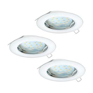 Eglo Eglo 94235 - SADA 3x LED Podhľadové svietidlo PENETO 3xGU10-LED/3W/230V