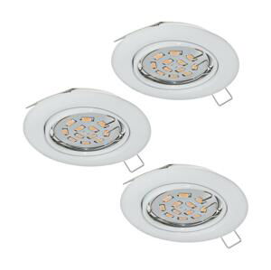 Eglo Eglo 94406 - SADA 3x LED Podhľadové svietidlo PENETO 3xGU10-LED/5W/230V