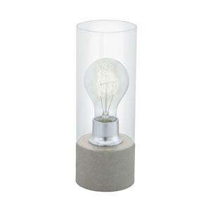 Eglo Eglo 94549 - Stolná lampa TORVISCO 1xE27/60W/230V šedá