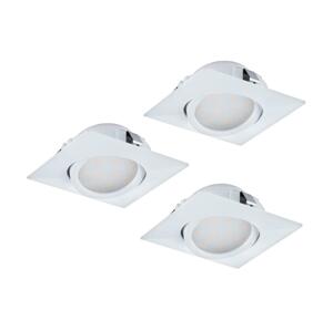 Eglo Eglo 95844 - SADA 3x LED podhľadové svietidlo PINEDA 3xLED/6W/230V