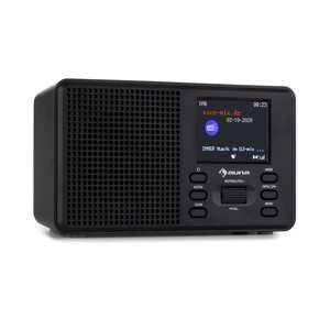 Auna Commuter, DAB+/FM rádio, AUX, 2.4" TFT displej, čierne