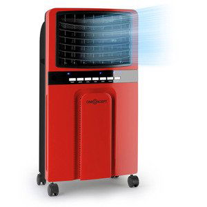 OneConcept Baltic Red, ochladzovač vzduchu, ventilátor, diaľkový ovládač, 65 W, 400 m3/h