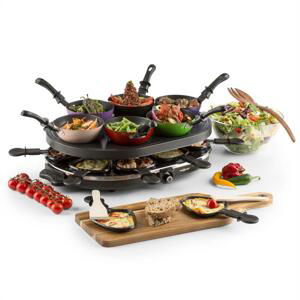 OneConcept Woklette, stolný gril, rakletovací gril, wok, 1200 W, 6 osôb, nepriľnavý