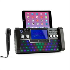 Auna DiscoFever Bluetooth karaoke zariadenie LED 7'' TFT displej CD USB