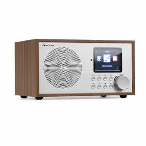 Auna Silver Star Mini, internetové DAB+/FM rádio, WiFi, BT, DAB+/FM, dub