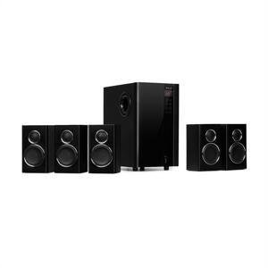 Auna Areal Touch, 5.1 reproduktorový systém, 200 W max., OneSide subwoofer, BT, USB, SD