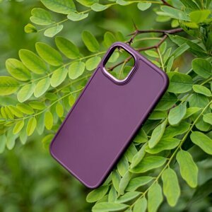 Satin case for Samsung Galaxy S23 FE burgundy