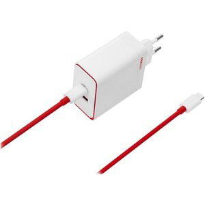 OnePlus SUPERVOOC 100W Dual USB-A/USB-C Cestovní Nabíječka White