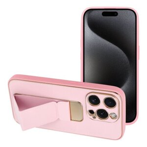 Puzdro Forcell Kickstand TPU iPhone 15 Pro - ružové