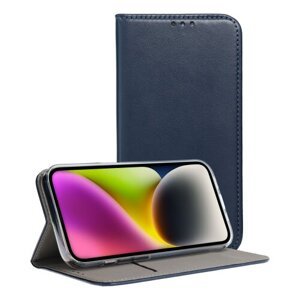 Puzdro Smart Magnetic Book Motorola Moto Edge 40 Neo - tmavo-modré