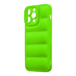 OBAL:ME Puffy Kryt pro Apple iPhone 14 Pro Max Green