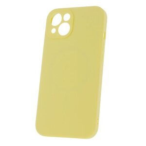 Mag Invisible case for iPhone 13 6,1" pastel yellow