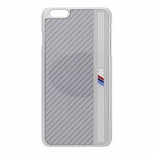 BMHCP6LMES BMW Signature Aluminium Stripe Silver Zadní Kryt pro iPhone 6 Plus 5.5"