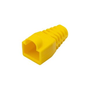 mobilNET Krytka pre LAN konektor RJ45, 10ks, žltá