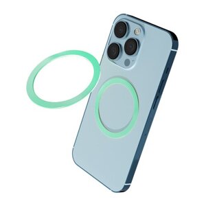 mobilNET Magsafe magnetický krúžok, zelený