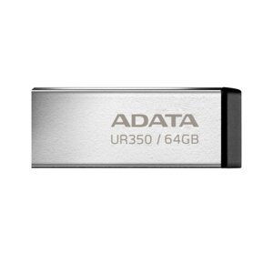 ADATA UR350/64GB/USB 3.2/USB-A/Černá