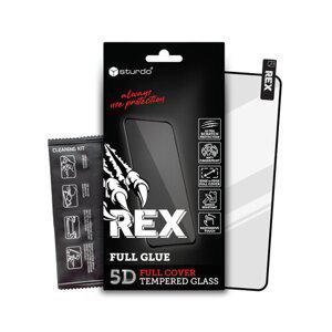 Sturdo REX ochranné sklo iPhone 12 mini, čierne (5D FULL GLUE)