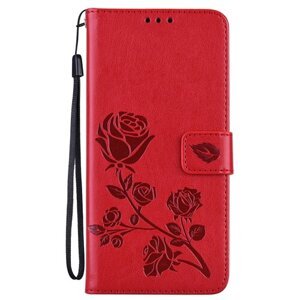 Puzdro Rose Book Xiaomi Redmi Note 13 Pro 4G - červené