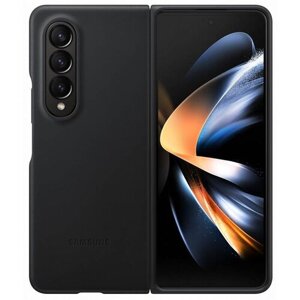 EF-VF936LBE Samsung Kožený Kryt pro Galaxy Z Fold 4 Black (Pošk. Balení)