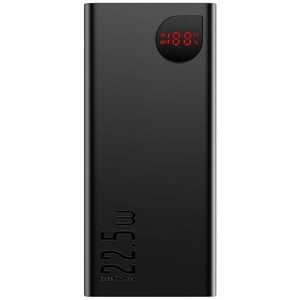 Baseus Adaman Digital Display Powerbanka 40000mAh 22.5W Black (Pošk. Balení)