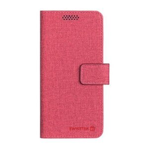Puzdro Swissten Libro Uni Book II veľkosť XXL - červené (170 x 83mm)