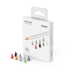 Stoyobe Nib Cover 8× ochranné kryty na hrot Apple Pencil 1/2