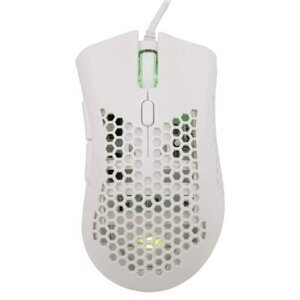 Baracuda Gaming mouse CORAL, 6D, 12800 dpi, white