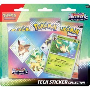 Pokémon TCG: SV8.5 Prismatic Evolutions - Tech Sticker Collection