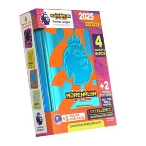 Panini Premier League 2024/2025 Adrenalyn - plechová krabička (pocket)