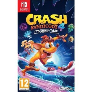 Crash Bandicoot 4: It’s About Time - Nintendo Switch hra (poškodený obal)