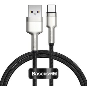 Baseus Cafule Metal Series Datový Kabel USB-USB-C 66W 1m Black