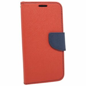 Puzdro Fancy Book Samsung Galaxy Xcover 4 G390/4s G398 - červeno-modré