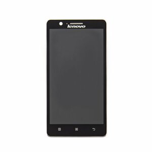 Lenovo A536 LCD Display + Dotyková Deska + Přední Kryt Black