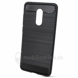 Puzdro Carbon Lux TPU Xiaomi Redmi 5 - čierne