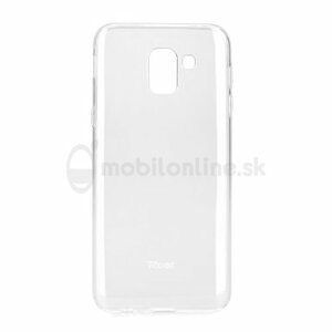 Puzdro Roar Jelly TPU Samsung Galaxy J6 J600 - transparentné