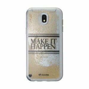 Puzdro Shimmering Design CellularLine Stardust TPU Samsung Galaxy J5 J530 2017 - motív Happen