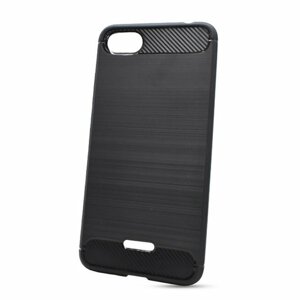 Puzdro Carbon Lux TPU Xiaomi Redmi 6A - čierne