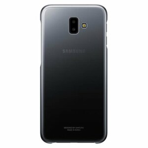 EF-AJ610CBE Samsung Gradation Clear Cover Black pro Galaxy J6+ (EU Blister)