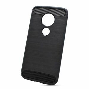 Puzdro Carbon Lux TPU Moto G7 Play - čierne