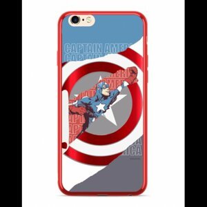 MARVEL Captain America 013 Zadní Kryt pro Huawei Y5 2018 Red