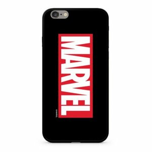 Puzdro Original Marvel Glass TPU iPhone 7 Plus/8 Plus MARVEL vzor 005 - čierne (licencia)